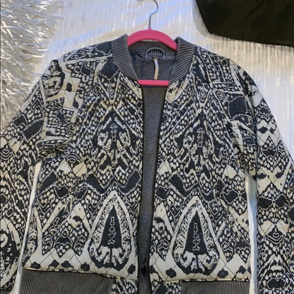 Free People Bomber Jacket sz SM